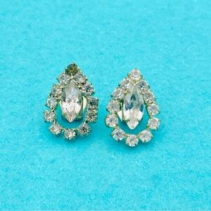 Vintage Rhinestone Shoe Clips